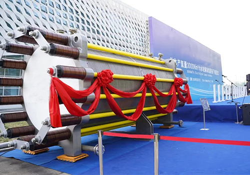 China's largest hydrogen production capacity of 3000Nm³/h water electrolysis hydrogen production equipment put into use