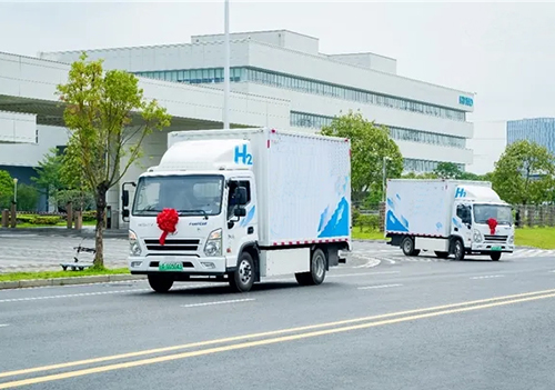 First batch of hydrogen fuel cell trucks delivered